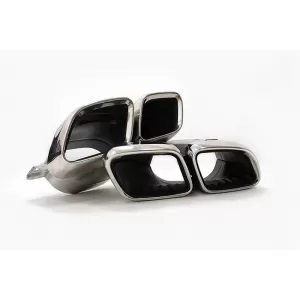 Body Kit suitable for Mercedes-Benz GLC Coupe Facelift C253 Sport Line (2020+) GLC63Amg Look with Bumpers, Grill, Exhaust Tips, Fender Flares-image-6316268