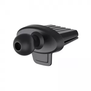 Mobile holder suitable for dashboard and car air vents with arm and adjustable hooks on mobile accessories, black, 1 piece.-image-6316315