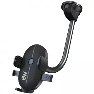 image-45-Suport mobil potrivit pentru parbriz cu ventuză și braț flexibil pe accesorii mobile negru 1 bucată
