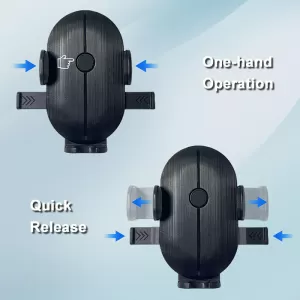 Mobile Holder suitable for Windscreen with Suction Cup and Flexible Arm on Mobile Accessories Black 1 Piece-image-6316352