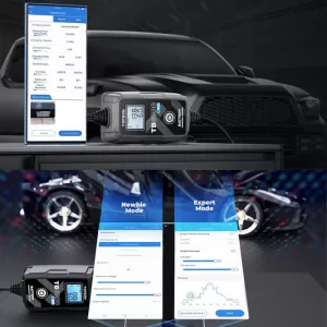 Car Battery Charger & Tester Topdon 6/12 Volt 6 Amper TB6000PRO-image-6316408