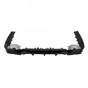 Rear Bumper Diffuser suitable for Mercedes-Benz E-Class C238 Coupe / A238 Cabrio 16-19 A Design 63 Look With Black Exhaust Tips-image-6316481