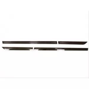 Türleisten-Set geeignet für VW Golf VII (7) 2013-2020 4 Türen Selbstklebend Glänzend Schwarz 4 Stück-image-6316569