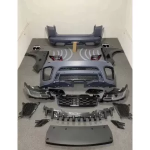 Body Kit suitable for Land Rover Range Rover Sport L494 2014-2017 Upgrade to 2018+ SVR Look-image-6316616