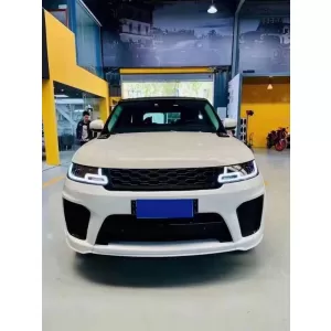 Body Kit suitable for Land Rover Range Rover Sport L494 2014-2017 Upgrade to 2018+ SVR Look-image-6316617