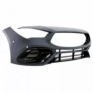 Front Bumper suitable for Mercedes-Benz CLA C118 Sedan X118 Shooting Brake (2019-up) CLA45 Look-image-6316640