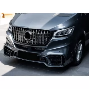Front Bumper suitable for Mercedes-Benz Sprinter W907 2017-2023 A Design GT Look With Panamericana Grill