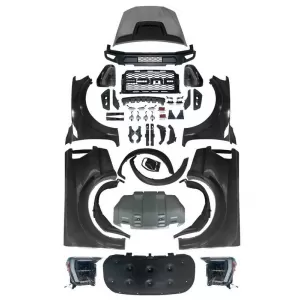 Body Kit suitable for Ford Ranger (T6/T7/T8) 2012-2022 Upgrade to F150 Facelift-image-6316655