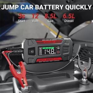 Car Booster, Powerbank, LED Light 3 in 1 Lokithor J401X 12 Volt 2500A with -40°C Start Tech-image-6316836