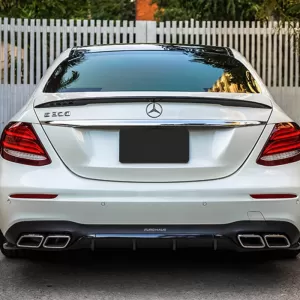 Exhaust Muffler Tips Suitable for Mercedes-Benz E-Class W213 16+ / GLC-Class (X253/C253) 15-17 A Design Look 2 pcs-image-6316923