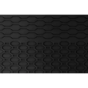 Rubber Car Mats Geyer & Hosaja suitable for Volkswagen Polo 2001-2009 / Fox 2005-2010 / Skoda Fabia 1999-2008 / Seat Ibiza / Cordoba 2002-2008 4 Pieces Black 910/4C-image-6316959