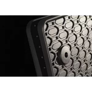 Rubber Car Mats Geyer & Hosaja suitable for Seat Tarraco after 2019, Skoda Kodiaq, VW Tiguan Allspace after 2017, 4 Pieces, Black 904/4C-image-6316970
