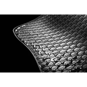 Rubber Car Mats Geyer & Hosaja suitable for Seat Tarraco after 2019, Skoda Kodiaq, VW Tiguan Allspace after 2017, 4 Pieces, Black 904/4C-image-6316971