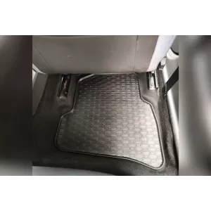 Rubber Car Mats Geyer & Hosaja suitable for VW Polo 2009-2017 / Skoda Fabia 2014+ / Seat Ibiza 2008-2017 4 Pieces, Black 842/4C-image-6317068