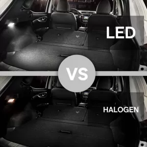 Interior Trunk Led Lights suitable for Nissan Qashqai J11, Juke, Renault Clio 05-12, Megane 03-09, Grand Scenic 05-08 2 Pcs-image-6317435