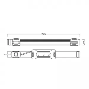 Inspection Light Rechargeable LED Flexible Head Torch 115 lm Osram LEDIL414-image-6317850