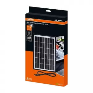 Solar Car & Moto Battery Charger Osram 10 Watt 12 Volt 0.56 Amper OSR1000-image-6317898
