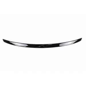 Trunk Spoiler suitable for Audi A6 C7 11-18 Glossy Black From Abs Plastic-image-6317914