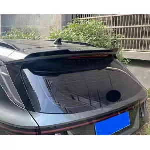 Roof Spoiler suitable for Hyundai Tucson 4 2020+ Piano Black From Abs Plastic-image-6317990