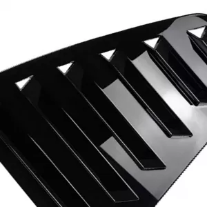 Rear Quarter Glass Cover suitable for VW Golf VI (6) 08-11 Black Color 2 Pieces-image-6318018