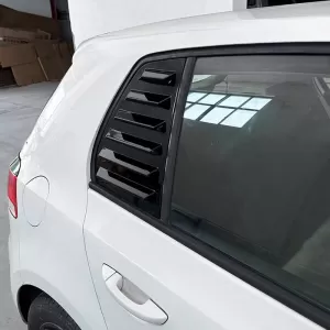 Rear Quarter Glass Cover suitable for VW Golf VI (6) 08-11 Black Color 2 Pieces-image-6318023