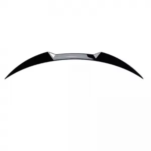 Trunk Spoiler suitable for Alfa Romeo Giulia 2018+ Quadrifoglio Look V2 Gloss Black From Abs Plastic-image-6318027