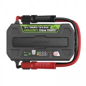 Car Booster, Powerbank, LED Light 3 in 1 Lokithor J3250 Pro LifePO4 12 Volt 3250A-image-6318078