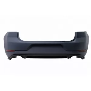 Rear Bumper suitable for VW Golf VII (7 & 7.5) 13-19 Upgrade GTI Look-image-6318316