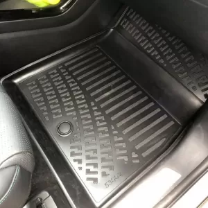 Car Mats 3D From Rubber TPE Suitable for BYD Seal U DM-i 2023 - Rizline 4 Pcs Black-image-6318361