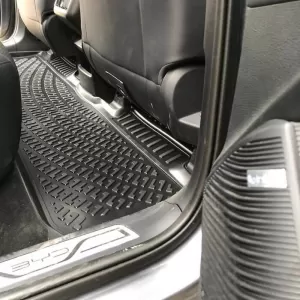Car Mats 3D From Rubber TPE Suitable for BYD Seal U DM-i 2023 - Rizline 4 Pcs Black-image-6318362