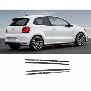 image-32-Side Skirts suitable for VW Polo 6R 09-17 WRC Look from ABS plastic 2 pcs