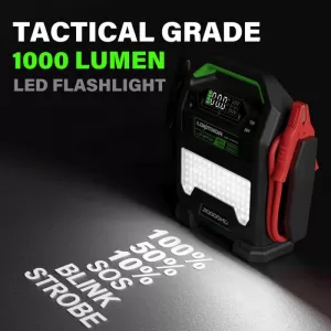 Car Booster, Powerbank, Led Light 3 in 1 Lokithor J10000HD 12 Volt 10000A / 24V 5000A-image-6318537