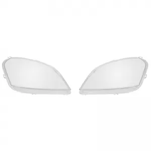 Headlights Lens Glasses suitable for Mercedes-Benz ML-Class W164 05-08 2 Pcs-image-6318592