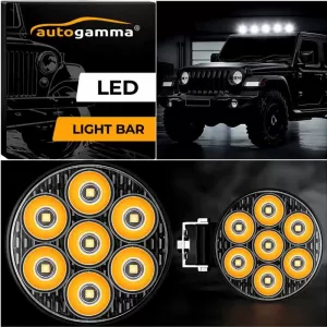 Working Lamp Mini 7-Y LED 9-30 Volt 30W 2500lm 6000K LEDBAR-002 1 pc-image-6318733