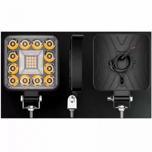 Working Lamp Mini 28 LED 9-40 Volt 90W 9000lm 6000k LEDBAR-004 1 pc-image-6318745