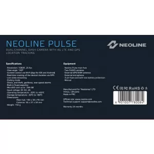 On Board Camera 2 Channel Wi-fi FHD+HD Neoline Pulse-image-6318864