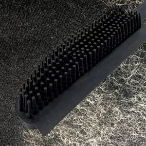 Rubber Bristle Cleaning Brush 2in1 Feral Detailing Pro 25x5 cm 1 Piece