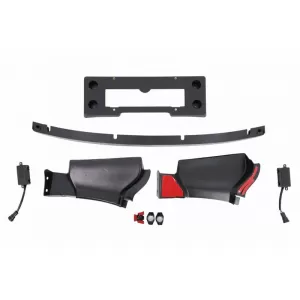 Front Bumper suitable for BMW 3 F30/F31 11-19 G20 / G80 M Look Black/ Chrome-image-6318907