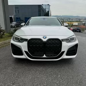 Front Bumper suitable for BMW 3 F30/F31 11-19 G20 / G80 M Look Black/ Chrome-image-6318908