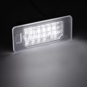 Led License Plate Lights suitable for Fiat 500X 18+ / 500e 20+ / Abarth 500e 23+ / Alfa Romeo Tonale 22+ 2 Pcs