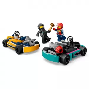 Lego City Go-Karts & Race Drivers suitable for 5+ Years 60400