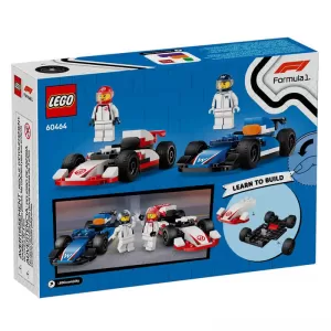 Lego City F1 Williams Racing & Haas F1 Race Cars 4+ Years 60464
