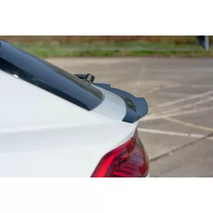Trunk Spoiler suitable for Audi Q8 SUV 2018+ Piano Black From Abs Plastic-image-6319099