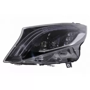 Headlights Set Suitable for Mercedes-Benz Vito W447 14-20 Maybach Look DRL Led Tube Black-image-6319108
