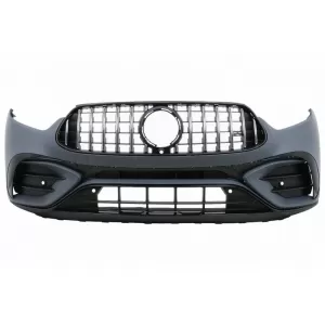 Body Kit suitable for Mercedes-Benz GLC Coupe C254 Sport Line (2022+) GLC63Amg Look Night Package with Bumpers, Grill, Exhaust Tips-image-6319114