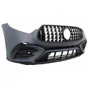 Body Kit suitable for Mercedes-Benz GLC Coupe C254 Sport Line (2022+) GLC63Amg Look Night Package with Bumpers, Grill, Exhaust Tips-image-6319117