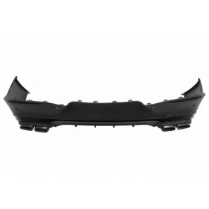 Body Kit suitable for Mercedes-Benz GLC Coupe C254 Sport Line (2022+) GLC63Amg Look Night Package with Bumpers, Grill, Exhaust Tips-image-6319122