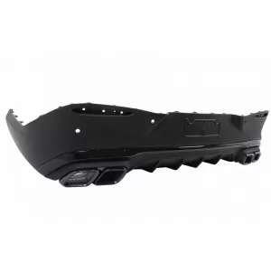 Body Kit suitable for Mercedes-Benz GLC Coupe C254 Sport Line (2022+) GLC63Amg Look Night Package with Bumpers, Grill, Exhaust Tips-image-6319123