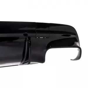 Rear Bumper Diffuser suitable for Mercedes-Benz CLA C117 13-16 A Design 45 Look suitable for A Design Sport Line Version Bumpers Piano Black-image-6319229