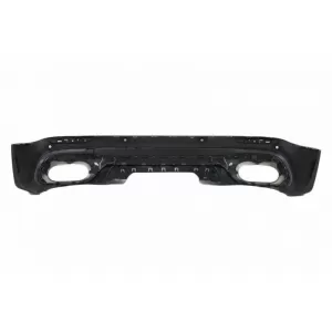 Rear Bumper Diffuser suitable for Mercedes-Benz GLB (X247) 2019+ A Design GLB45 Look suitable for A Design Line Bumpers Piano Black